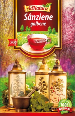 Ceai sanziene galbene 50gr adserv foto