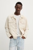 Levi&#039;s geaca jeans culoarea albastru marin, de tranzitie