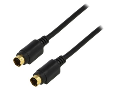 Cablu DIN mini 4pin 2m aurit foto