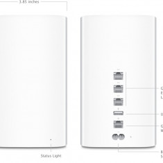 Apple Airport Extreme A1521 EMC 2703 Wireless Router Gigabit generatia 5