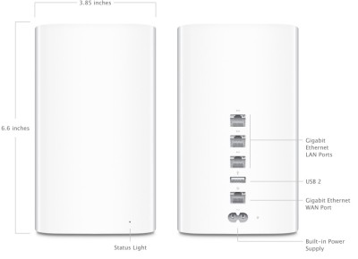 Apple Airport Extreme A1521 EMC 2703 Wireless Router Gigabit generatia 5 foto