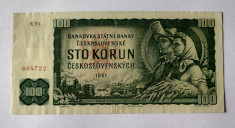 Cehoslovacia - 100 Korun 1961 foto