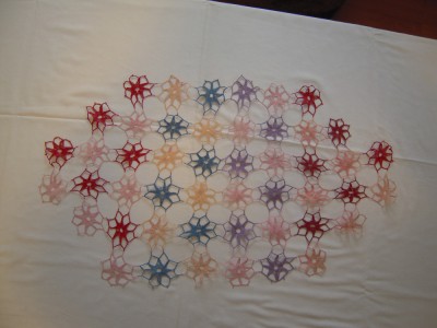 Macrame (mileu) (4) multicolor avand dimensiunea aproximativa de 67x38 cm foto