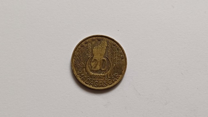 Madagascar -20 Franci 1953
