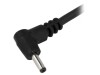 Cablu DC 5,5/1,7 &icirc;n unghi negru 1,5m, Bq Cable