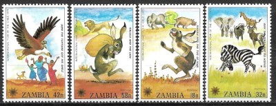 B0837 - Zambia 1979 - Anul copilului 4v.neuzat,perfecta stare foto