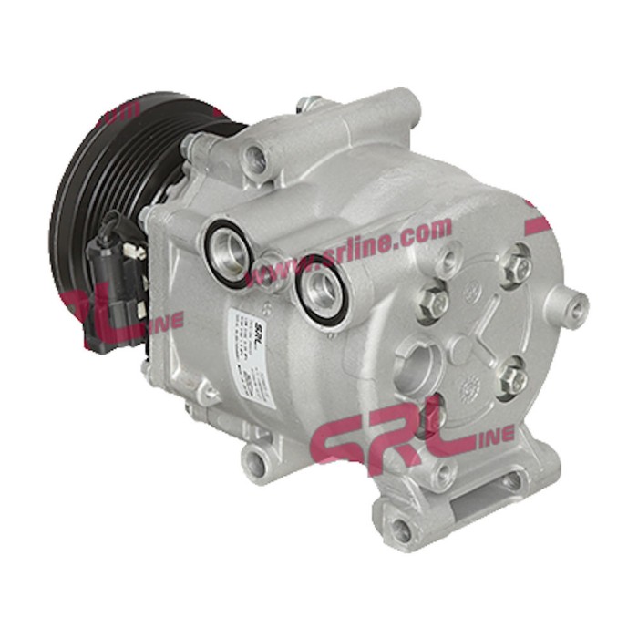 Compresor aer conditionat Ford Fiesta (JA8), 06.2008-06.2011, Fusion (JHS), 11.2006-12.2012, motorizare 1.25/1, 4/1, 6, benzina, rola curea 97 mm, 6