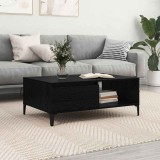 vidaXL Masă de cafea Stejar negru 90 x 60 x 35 cm Lemn compozit