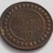Tunisia, 10 Centimes 1916