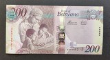 Botswana 200 Pula, ND (2009-2016), Bancnota Originala din Africa