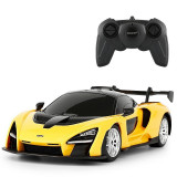 Masina cu radiocomanda - Mclaren Senna, Scara 1:24, galben | Rastar