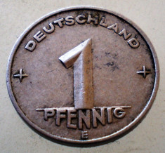 1.972 GERMANIA RDG DDR 1 PFENNIG 1952 E MULDENH&amp;Uuml;TTEN foto