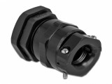 Garnitura de etansare a cablului PG21 cu protectie uzura/indoire Negru, Delock 60359