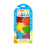 Cumpara ieftin Creioane cerate Star of the Seas, set de 6, Ooly