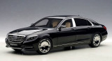 Macheta auto MERCEDES Maybach S-Klasse (S600) SWB (2015) 1:18 negru