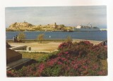 FA111 -Carte Postala- FRANTA - Ile Rousse. Batteau au port, circulata 1979