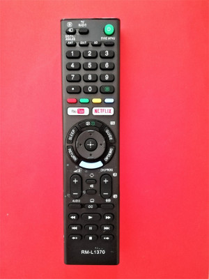 Telecomanda LED SONY CU NETFLIX RM-L1370 RM-1028 RM-YD018 RM-940 RM-Z5401 RM-946 foto