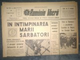 ZIARUL ROMANIA LIBERA 19 AUGUST 1966 VIZITA LUI ION GHEORGHE MAURER IN DANEMARCA