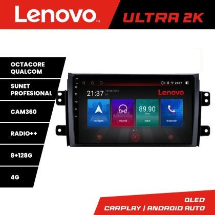 Navigatie Suzuki SX4 2006-2013 M-124 Octa Core Android Radio Bluetooth GPS WIFI/4G DSP 2K 8+128GB 360 Toslink CarStore Technology