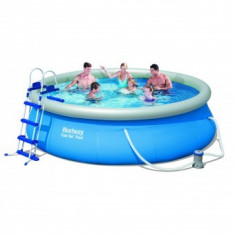 Piscina gonflabila rotunda Bestway Fast Set, 457x91cm foto