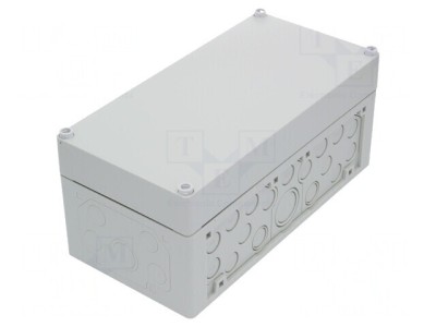 Cutie de conexiuni IP65 gri 150x300x132mm foto