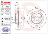 BREMBO 09.C743.11 PRIME LINE - UV Coated Disc frana