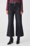 Medicine blugi din bumbac culoarea negru