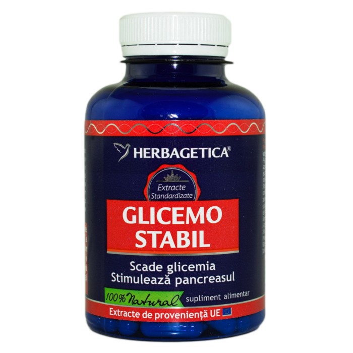 GLICEMOSTABIL 120cps HERBAGETICA