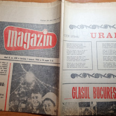 magazin 1 ianuarie 1966-nr. de anul nou,tiglina galati,baia mare,circul romanesc