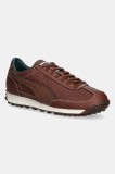 Puma sneakers din piele Easy Rider Palais Artisan barbati, culoarea maro, 401022