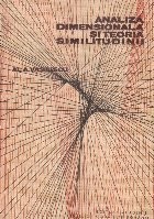 Analiza dimensionala si teoria similitudinii