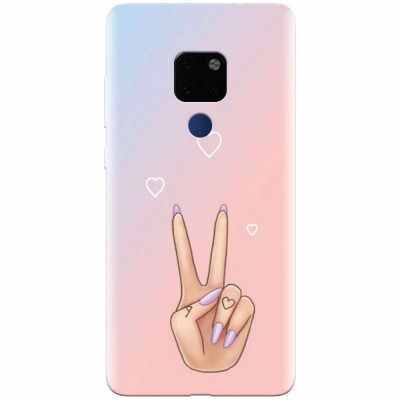 Husa silicon pentru Huawei Mate 20, Victory Love foto