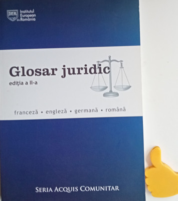 Glosar juridic franceza engleza germana romana foto