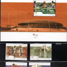 PORTUGALIA 2001, Sport, Atletism, serie neuzată, MNH