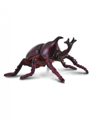 Figurina Gandacul Rinocer pictata manual M Collecta foto