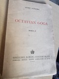 Octavian Goga. Neamul, satul, orasul in poezia lui - Ovidiu Papadima cu dedicatia autorului pentru Romulus Vulpescu