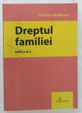 DREPTUL FAMILIEI de CRISTINA NICOLESCU, 2023
