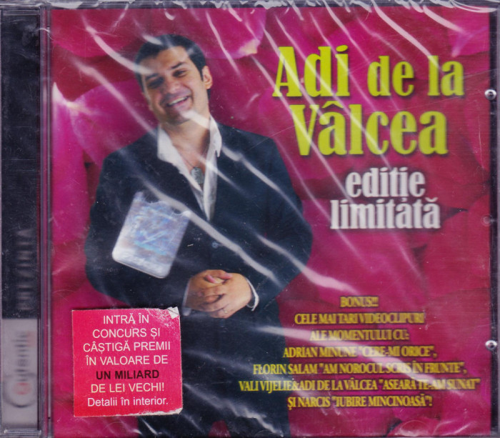CD Manele: Adi de Valcea - editie limitata ( SIGILAT; contine 4 video )