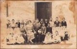 HST P585 Poză elevi și dascăli Rom&acirc;nia interbelică