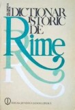 Dictionar istoric de rime - Olimpia Berca