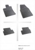 Covorase Auto Cauciuc Frogum Nissan Qashqai I (2007-2014) - Set Presuri Interior Dedicate, Margine Protectie Inalta