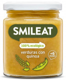 Piure BIO cu legume si quinoa, +6 luni Smileat