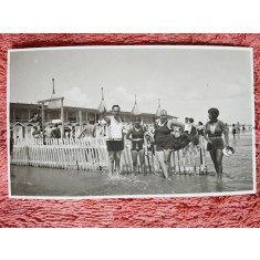 Fotografie, familie la Mamaia, 1929, Stella Litarczek