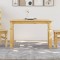 vidaXL Masă de sufragerie &quot;Corona&quot;, 112x60x75 cm, lemn masiv de pin 4005714