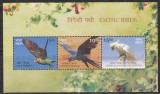 INDIA 2016 PASARI EXOTICE, Nestampilat