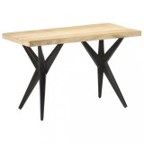 VidaXL Masă de bucătărie, 120x60x76 cm, lemn masiv de mango