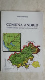 Ioan Ciarnau - Comuna Andrid (conditii naturale, istorie, contemporaneitate)