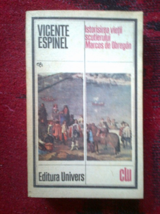 n2 Istorisirea vietii scutierului Marcos de Obregon - VICENTE ESPINEL