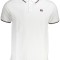 Norway Tricou polo barbati cu logo brodat, regular fit, Alb (Marime: 3XL)