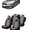 Set huse scaune compatibile Audi A4 B6 (2002-2008) Piele + Textil